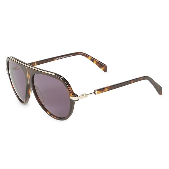 🔥BALMAIN 🔥AVIATORS 🔥SUNGLASSES 60 mm size - Picture 5 of 8